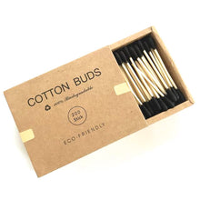 Load image into Gallery viewer, Biodegradable Bamboo Cotton Swabs