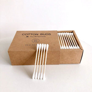 Biodegradable Bamboo Cotton Swabs