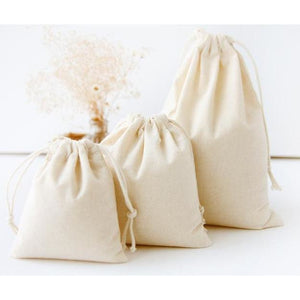 Reusable Cotton Muslin Bag