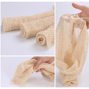 Reusable Cotton Mesh Bag