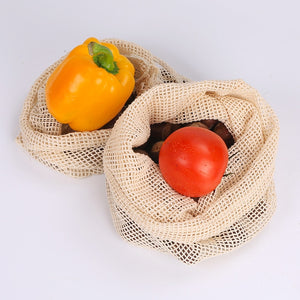 Reusable Cotton Mesh Bag